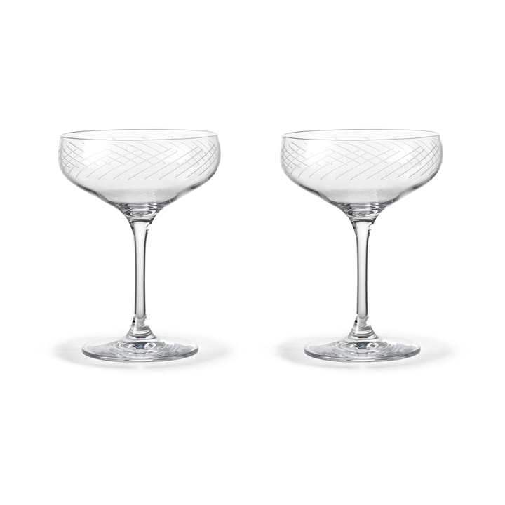 Cabernet Lines cocktailglas 29 cl 2-pak - Klar - Holmegaard