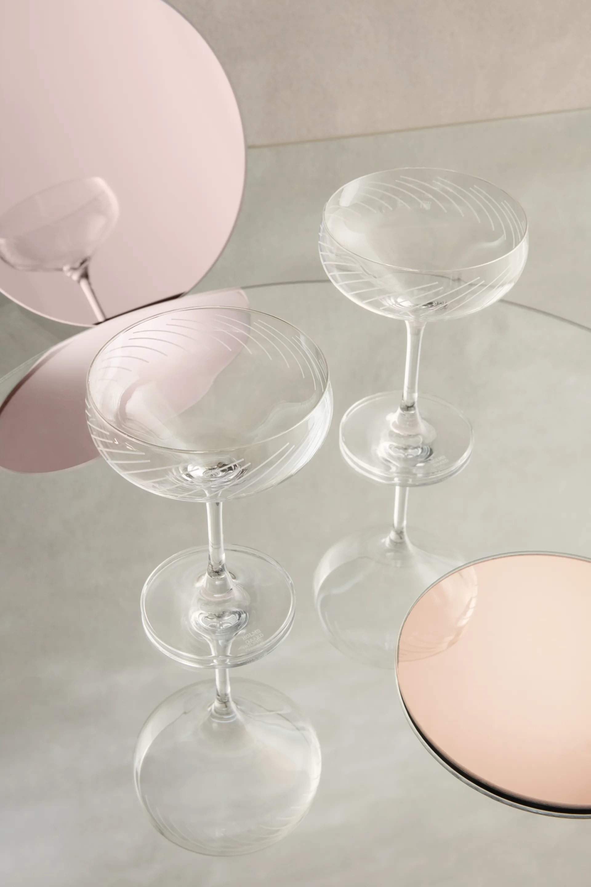 Cabernet Lines cocktailglas 29 cl 2-pak, Klar Holmegaard