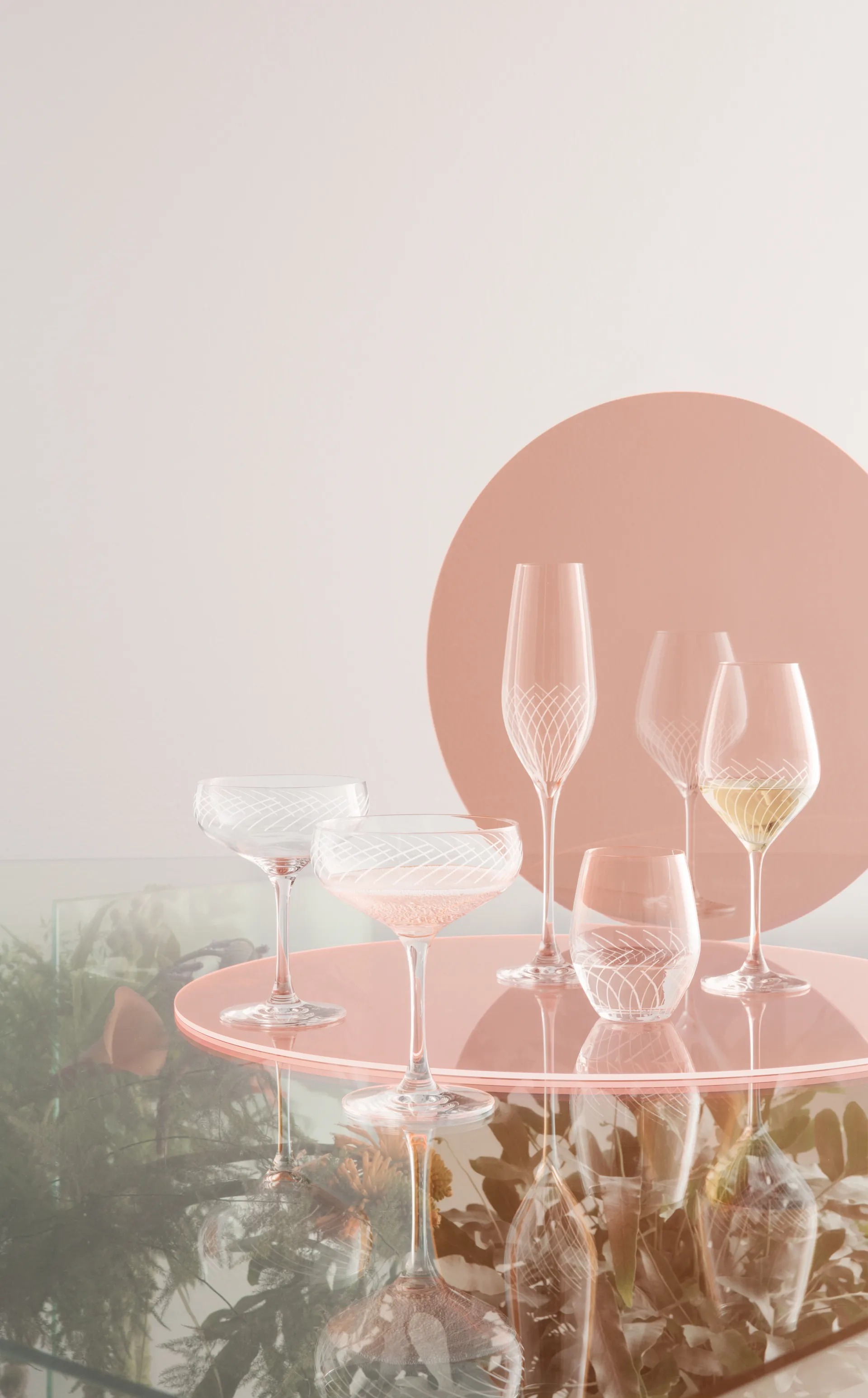 Cabernet Lines cocktailglas 29 cl 2-pak, Klar Holmegaard