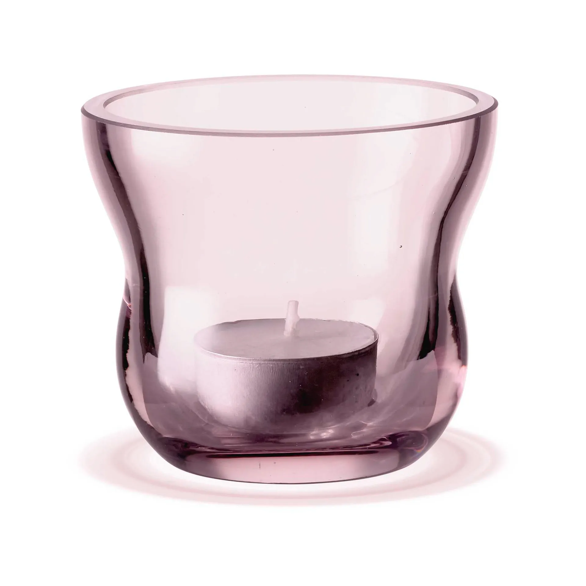 Calabas fyrfadsstage 7,5 cm, Burgundy Holmegaard