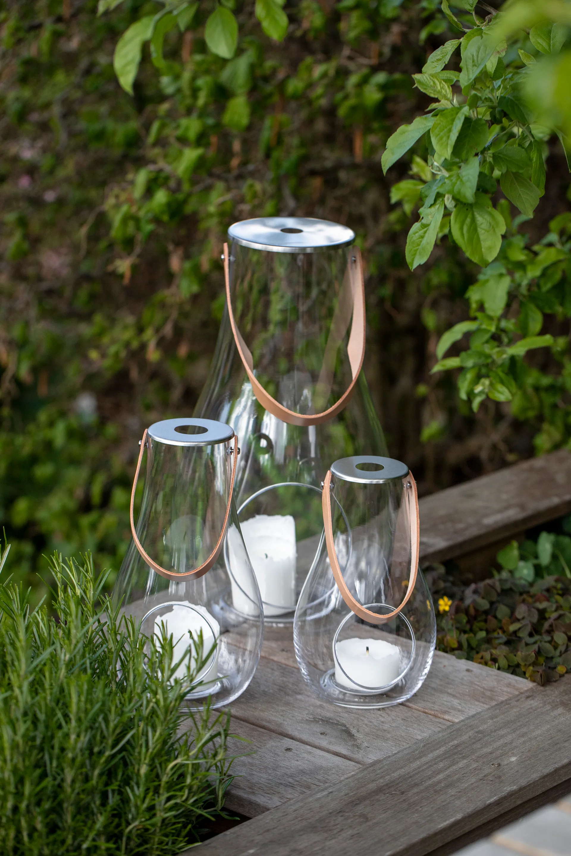 Design With Light Lanterne, klar, 29 cm Holmegaard