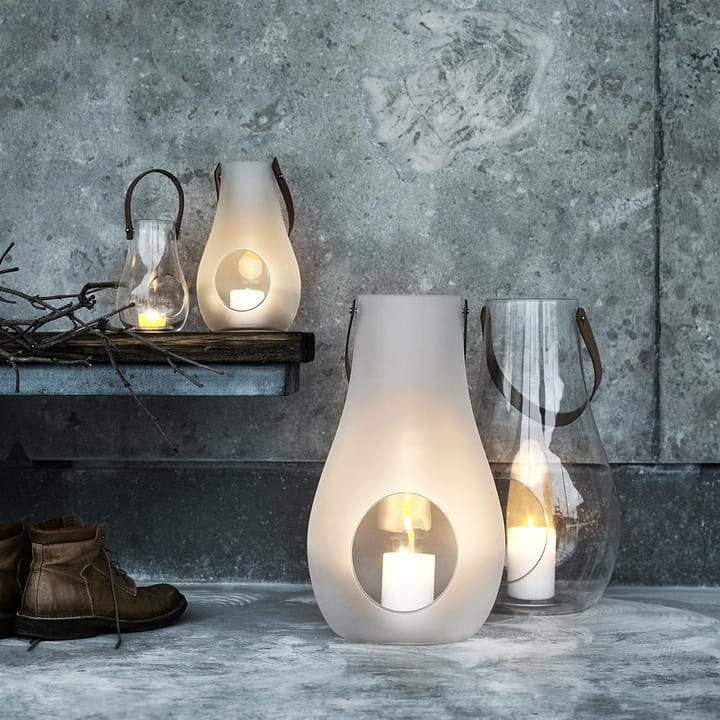 Design With Light Lanterne, klar, 45 cm Holmegaard