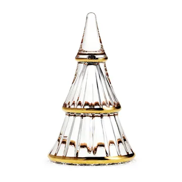 Fairytales juletræ stor - Klar-guld - Holmegaard