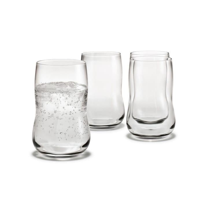 Future vandglas, 4 stk - 37 cl - Holmegaard