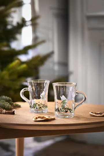 Holmegaard Christmas julehotdrinkglas 24 cl 2-pak - 2026 - Holmegaard