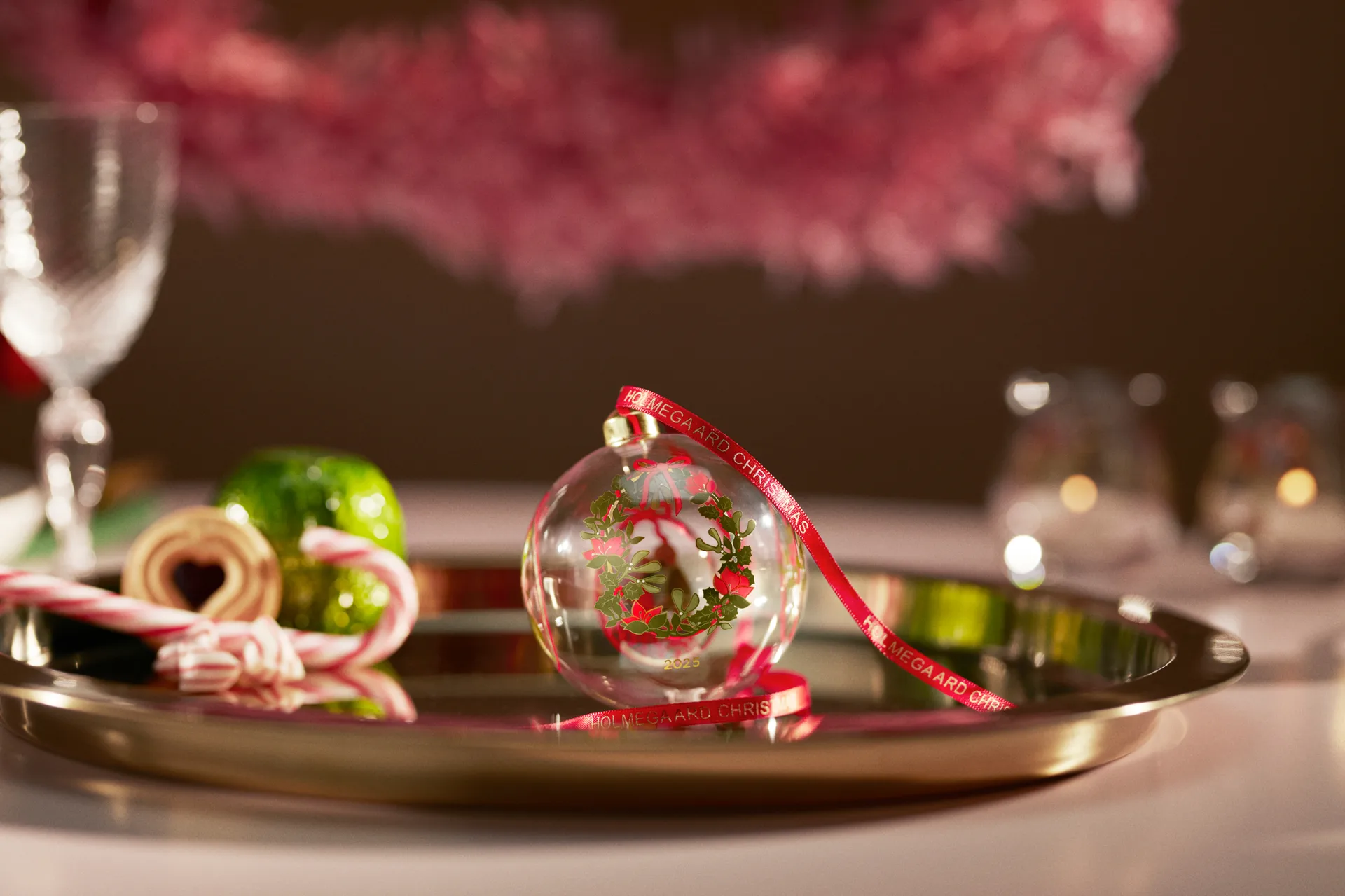 Holmegaard Christmas julekugle, 2025 Holmegaard