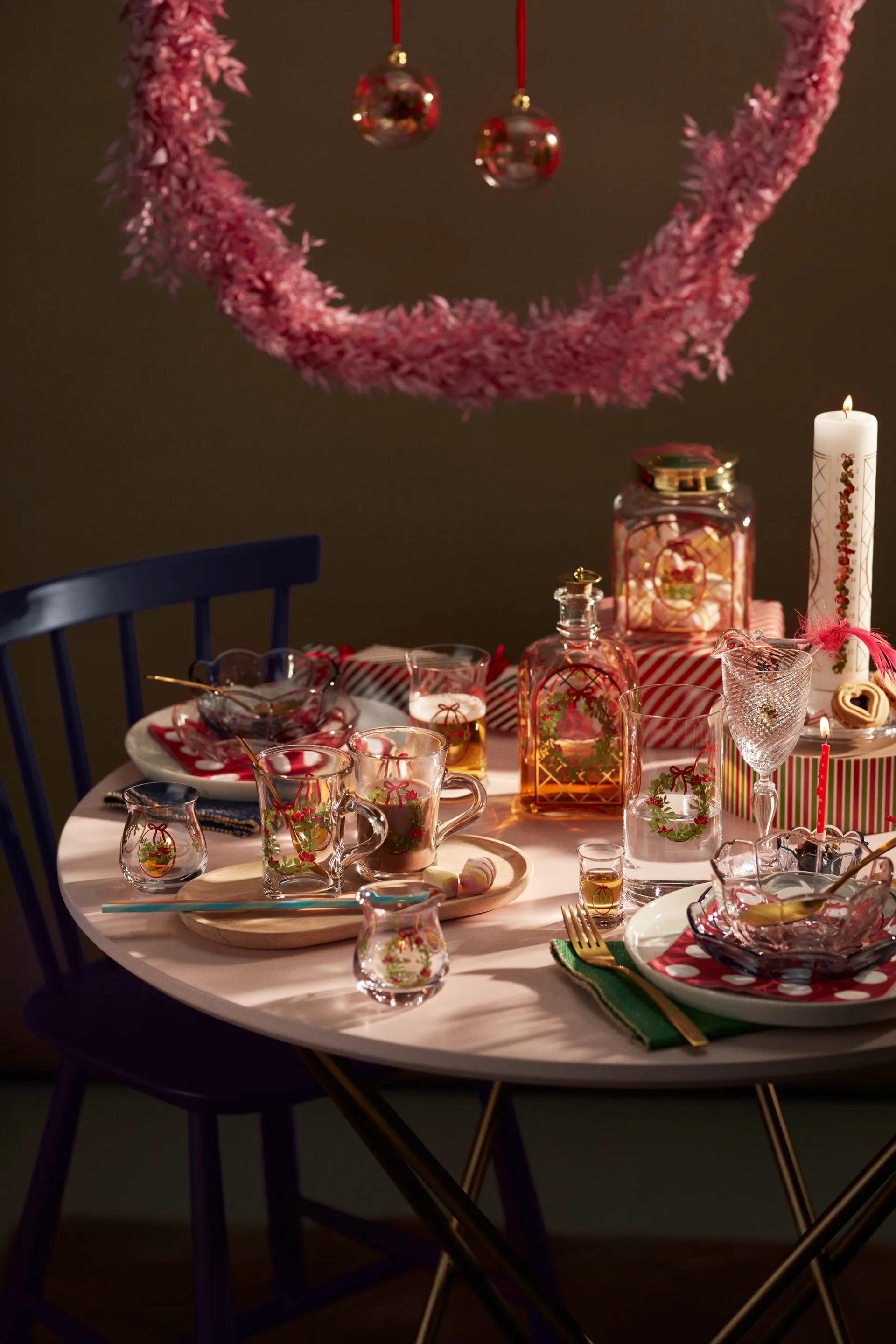 Holmegaard Christmas julesnapsflaske, 2025 Holmegaard