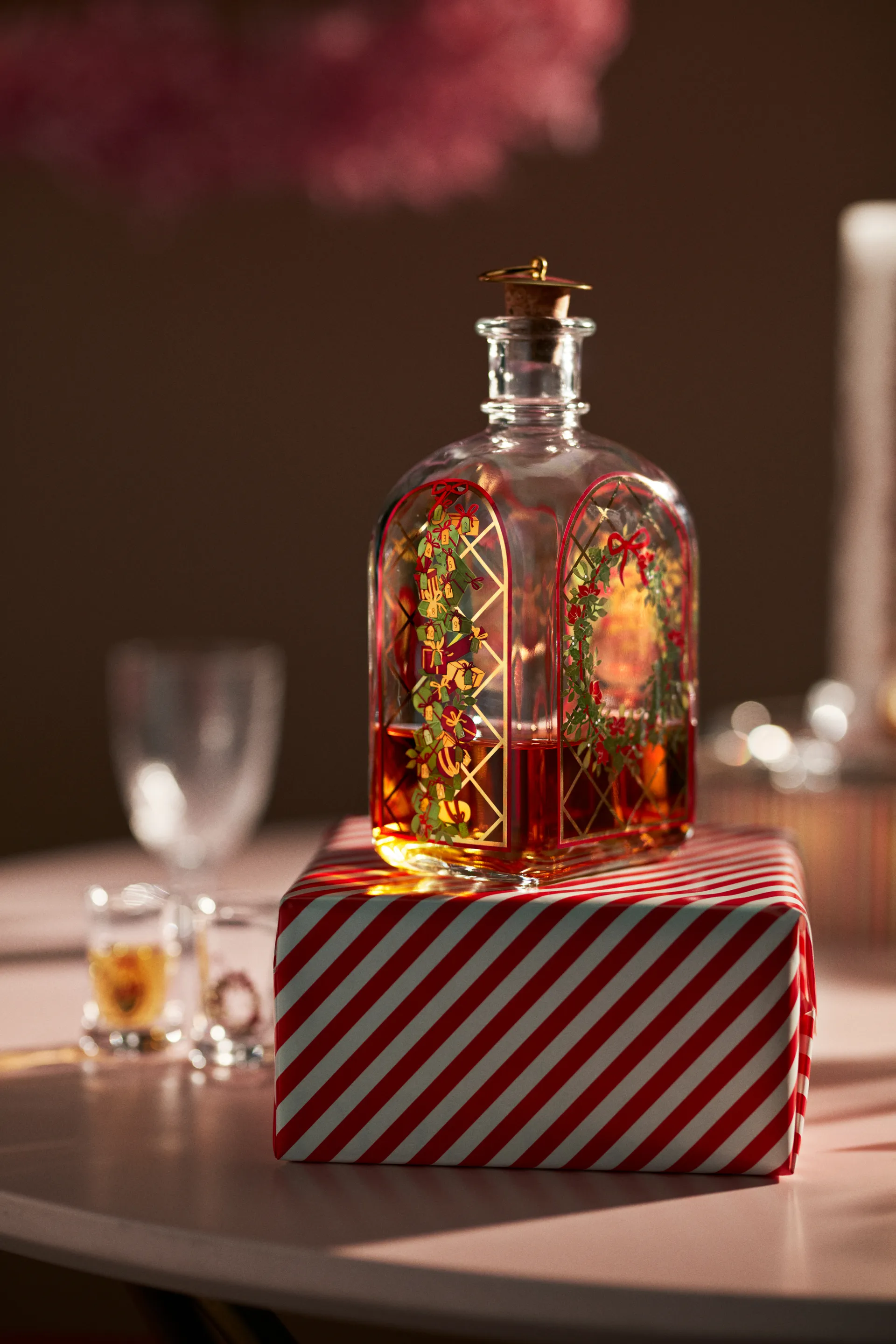 Holmegaard Christmas julesnapsflaske, 2025 Holmegaard