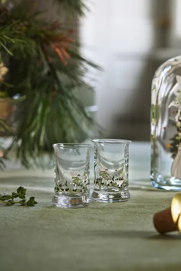 Holmegaard Christmas julesnapsglas 2-pak - 2026 - Holmegaard