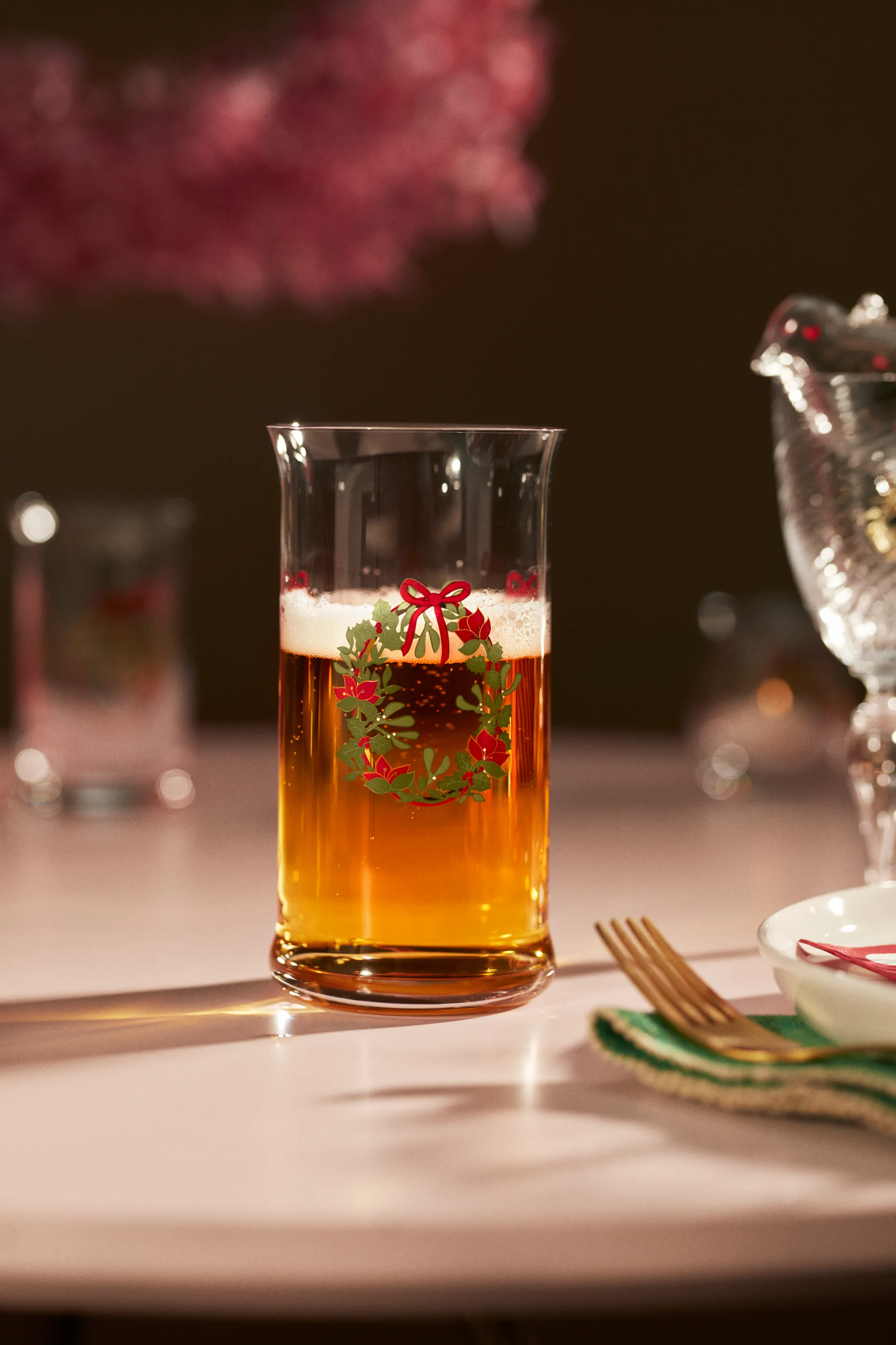 Holmegaard Christmas ølglas 50 cl, 2025 Holmegaard