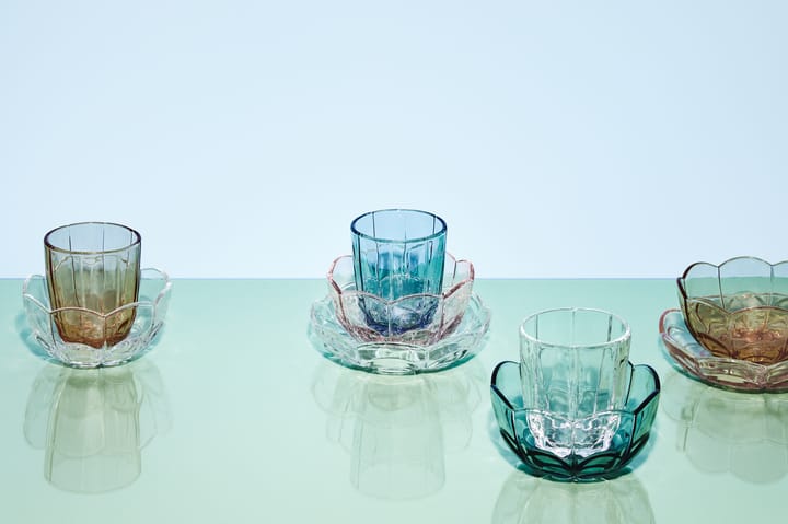 Lily dessertallerken Ø16 cm 2-pak, Klar Holmegaard