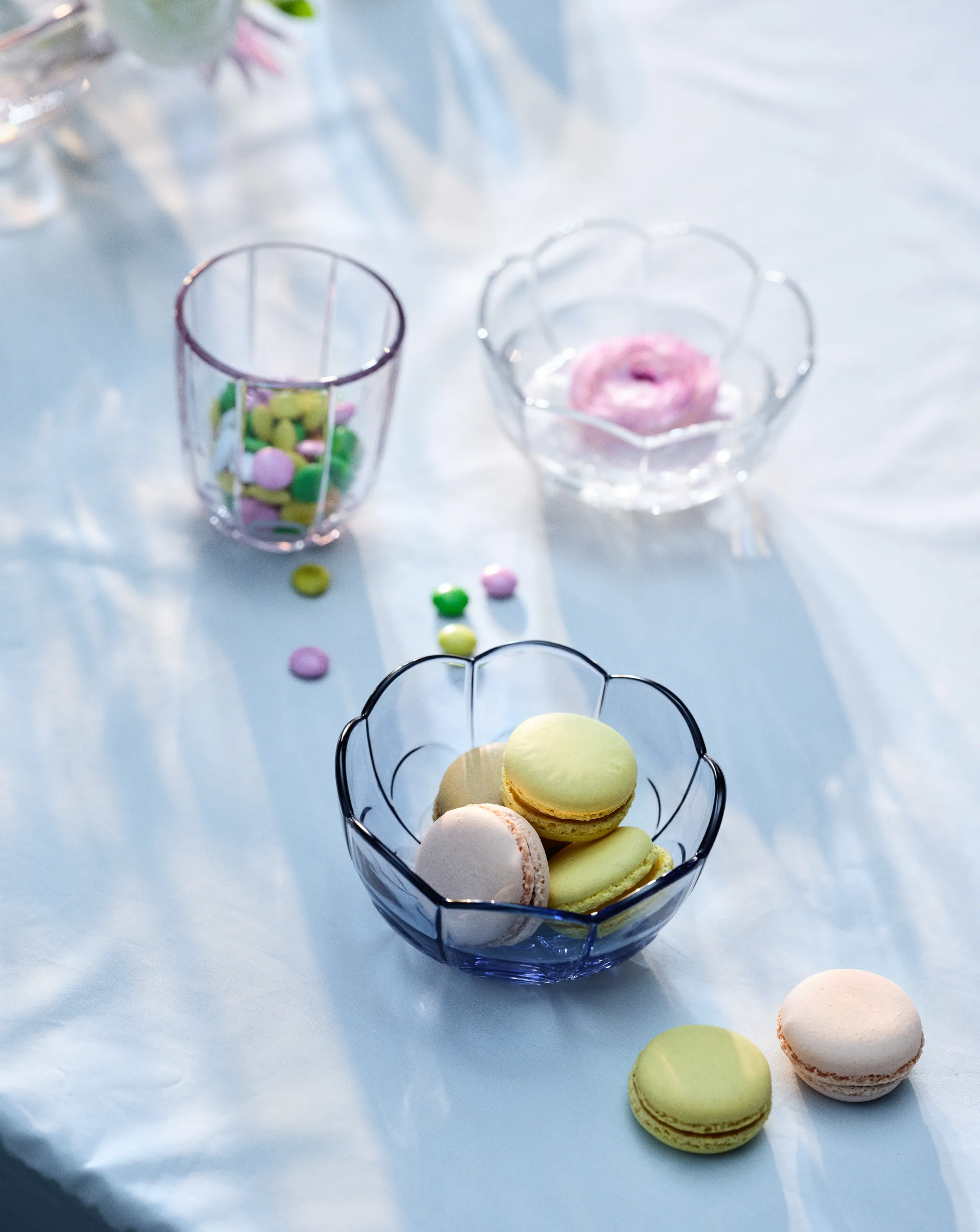 Lily skål Ø13 cm 2-pak, Klar Holmegaard