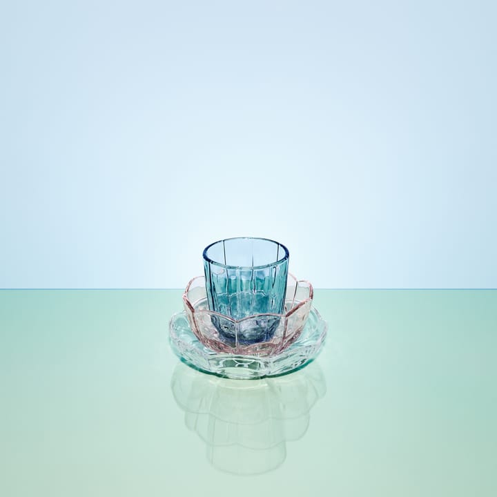 Lily vandglas 32 cl 2-pak - Blue iris - Holmegaard