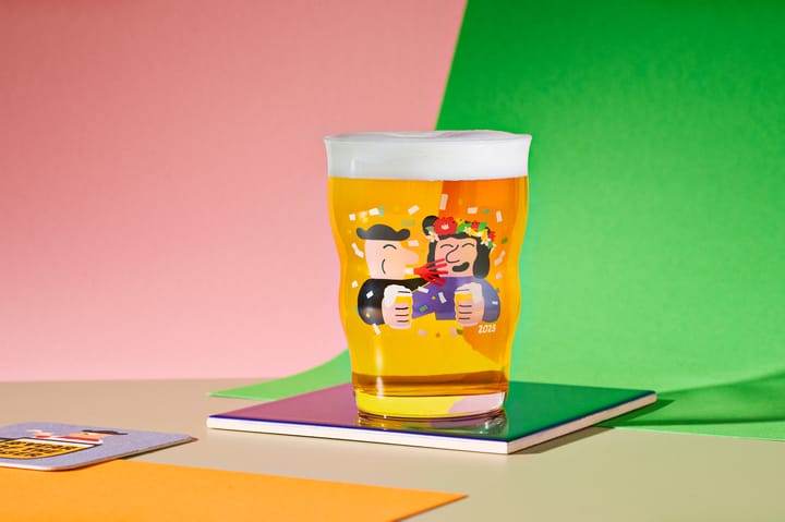 Mikkeller pint ølglas 40 cl, 2025 Holmegaard