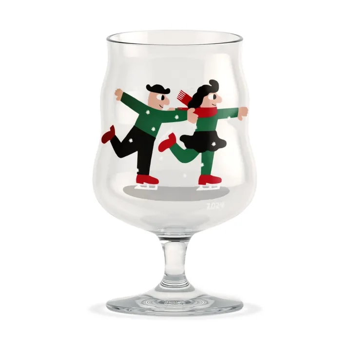 Mikkeller universal jul ølglas 40 cl - 2024 - Holmegaard