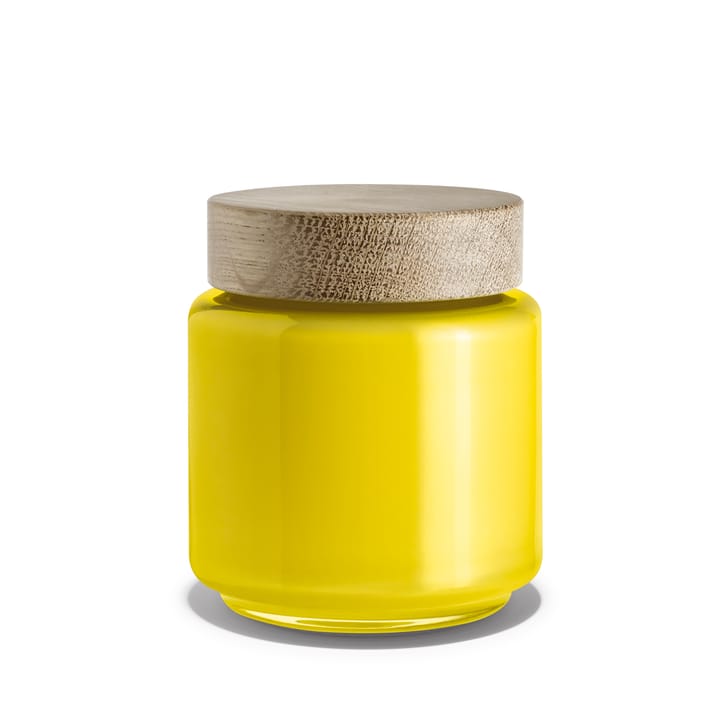 Palet opbevaringskrukke - 0,5 l gul - Holmegaard