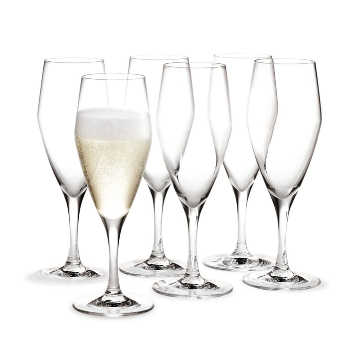 Perfection champagneglas 23 cl 6-pak - Klar - Holmegaard
