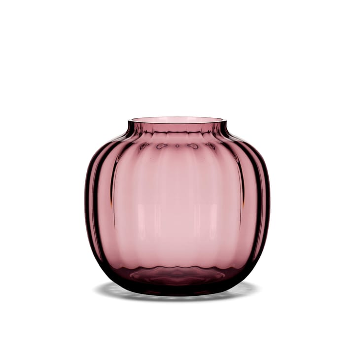 Primula vase  Ø 14,5 cm - Blomme (rød) - Holmegaard