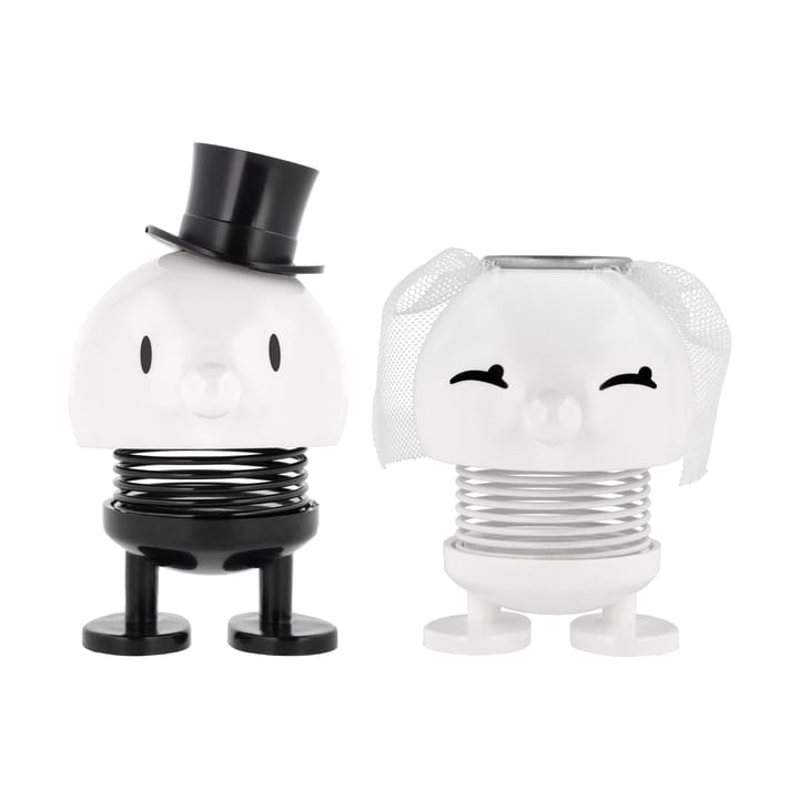 Hoptimist Bride & Groom figur 2 dele - White - Hoptimist