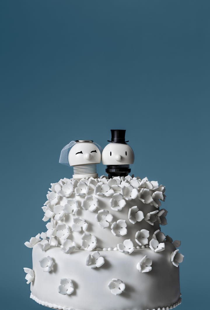 Hoptimist Bride & Groom figur 2 dele, White Hoptimist