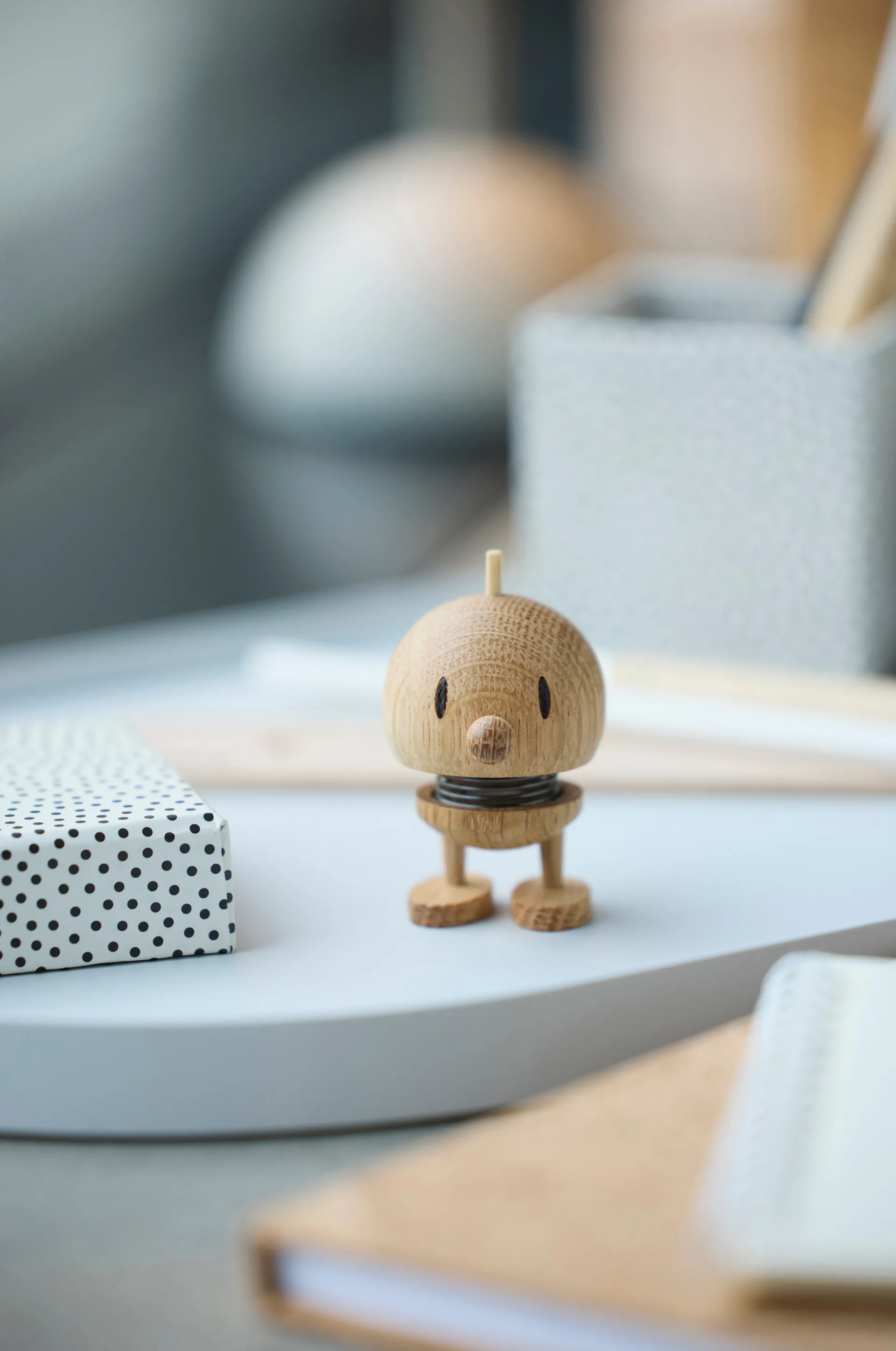 Hoptimist Bumble figur XS, Oak Hoptimist