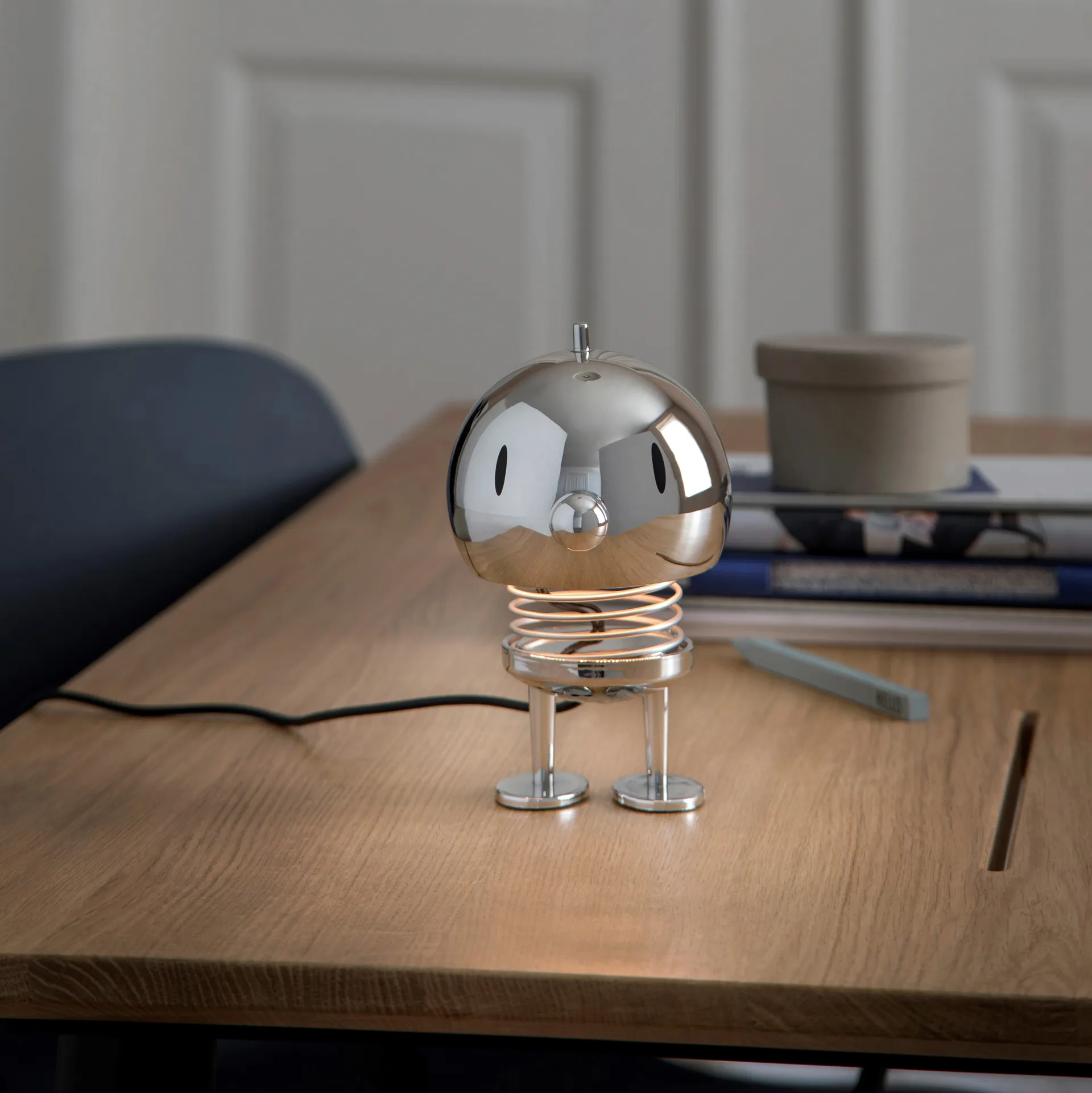Hoptimist Bumble lampe L 15 cm, Chrome Hoptimist