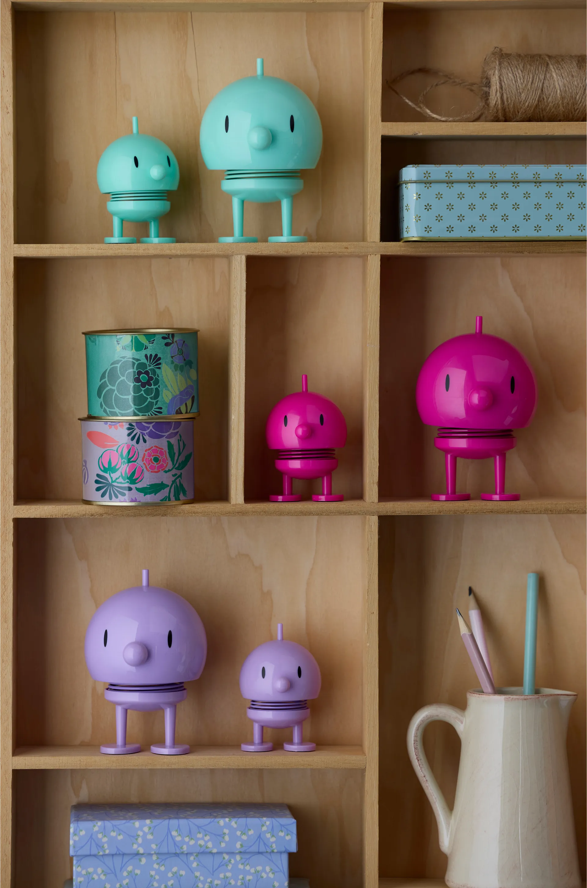 Hoptimist Bumble M figur, White Hoptimist