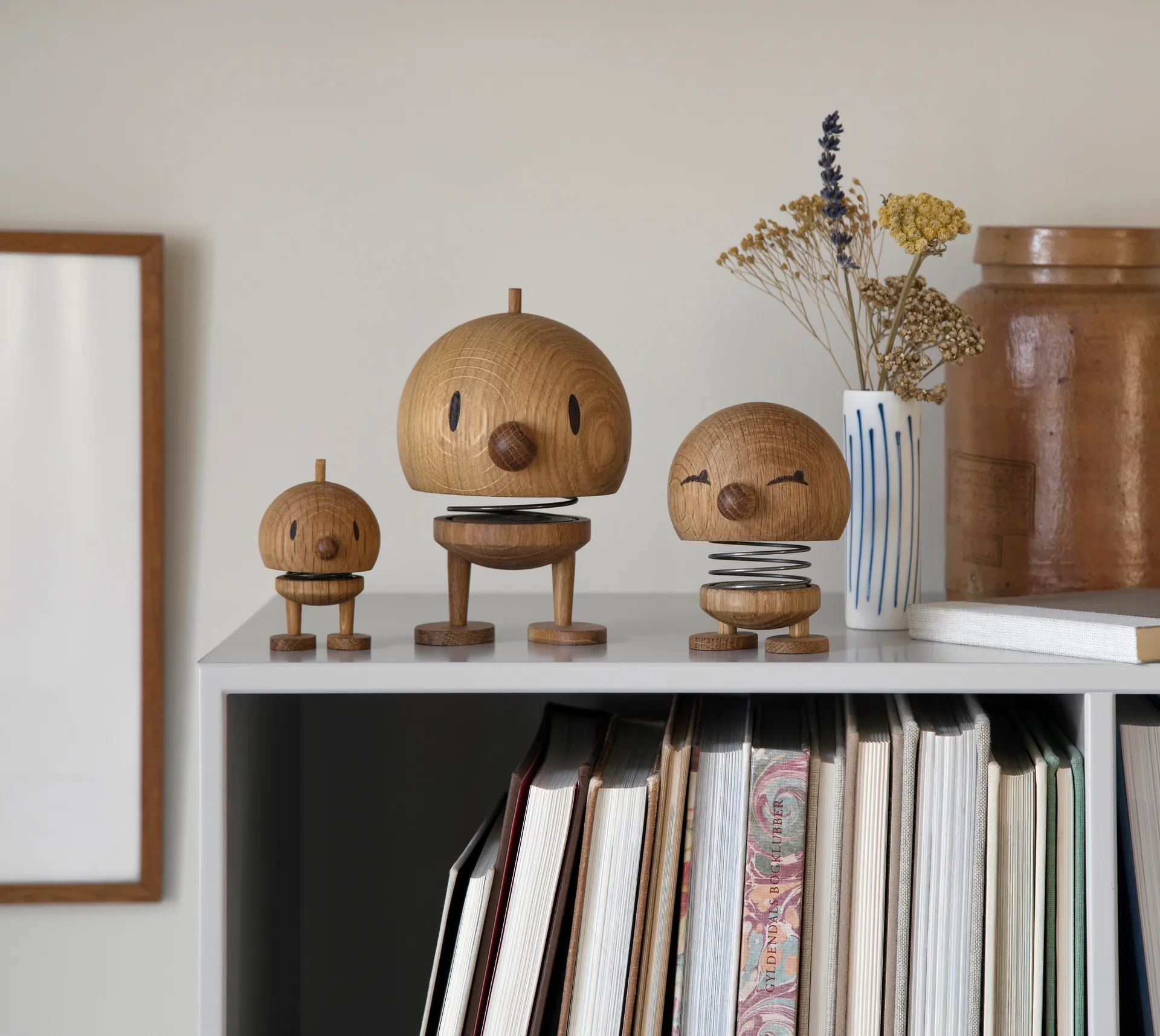 Hoptimist Bumble S figur, Oak Hoptimist