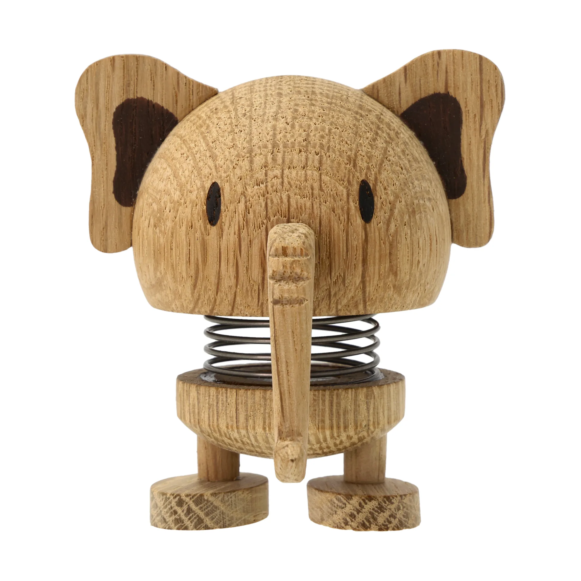 Hoptimist figur S, Elephant, oak Hoptimist