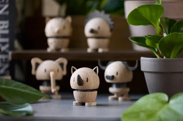 Hoptimist figur S - Elephant, oak - Hoptimist