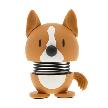 Hoptimist figur XS - Corgi, brown - Hoptimist