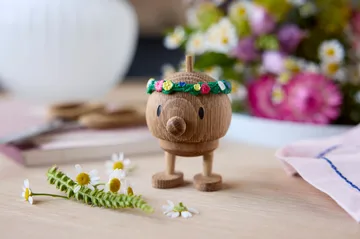 Hoptimist Flower Bumble figur S - Oak - Hoptimist