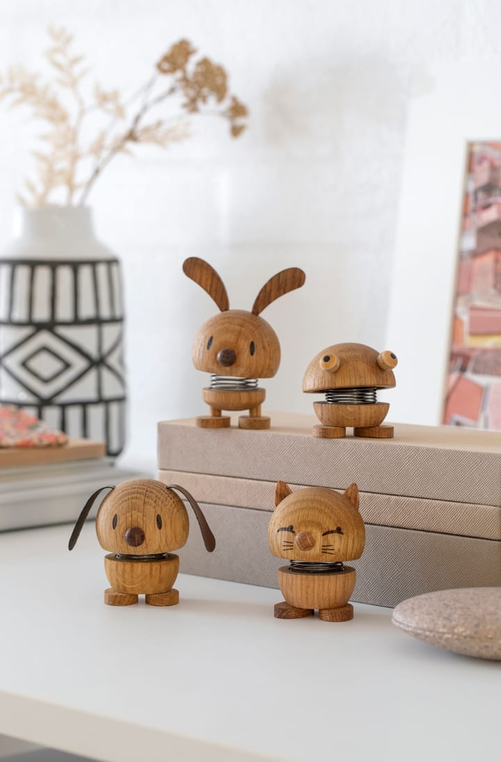Hoptimist Frog S figur, Oak Hoptimist