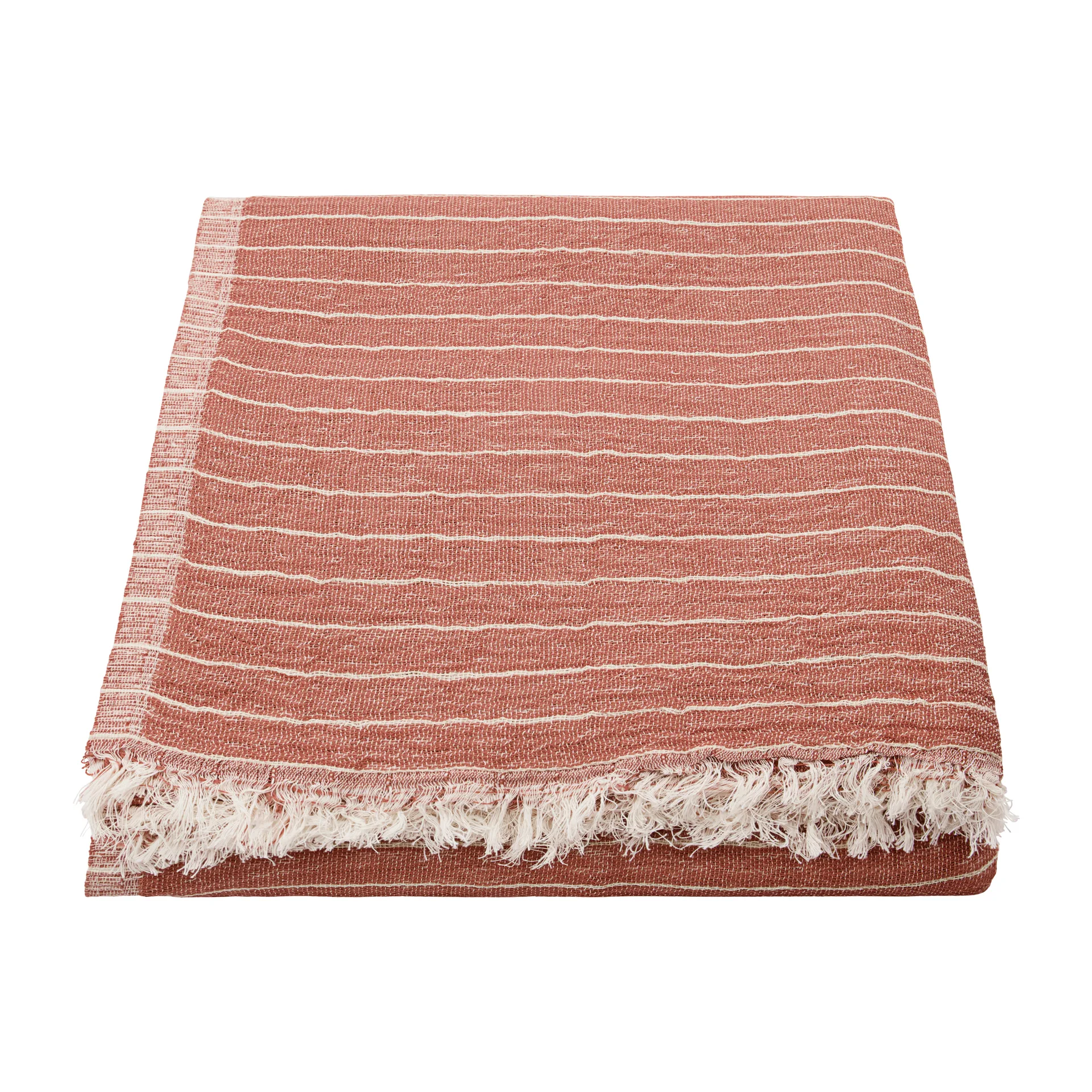 Alice stripe plaid 140x200 cm, Dusty berry House Doctor