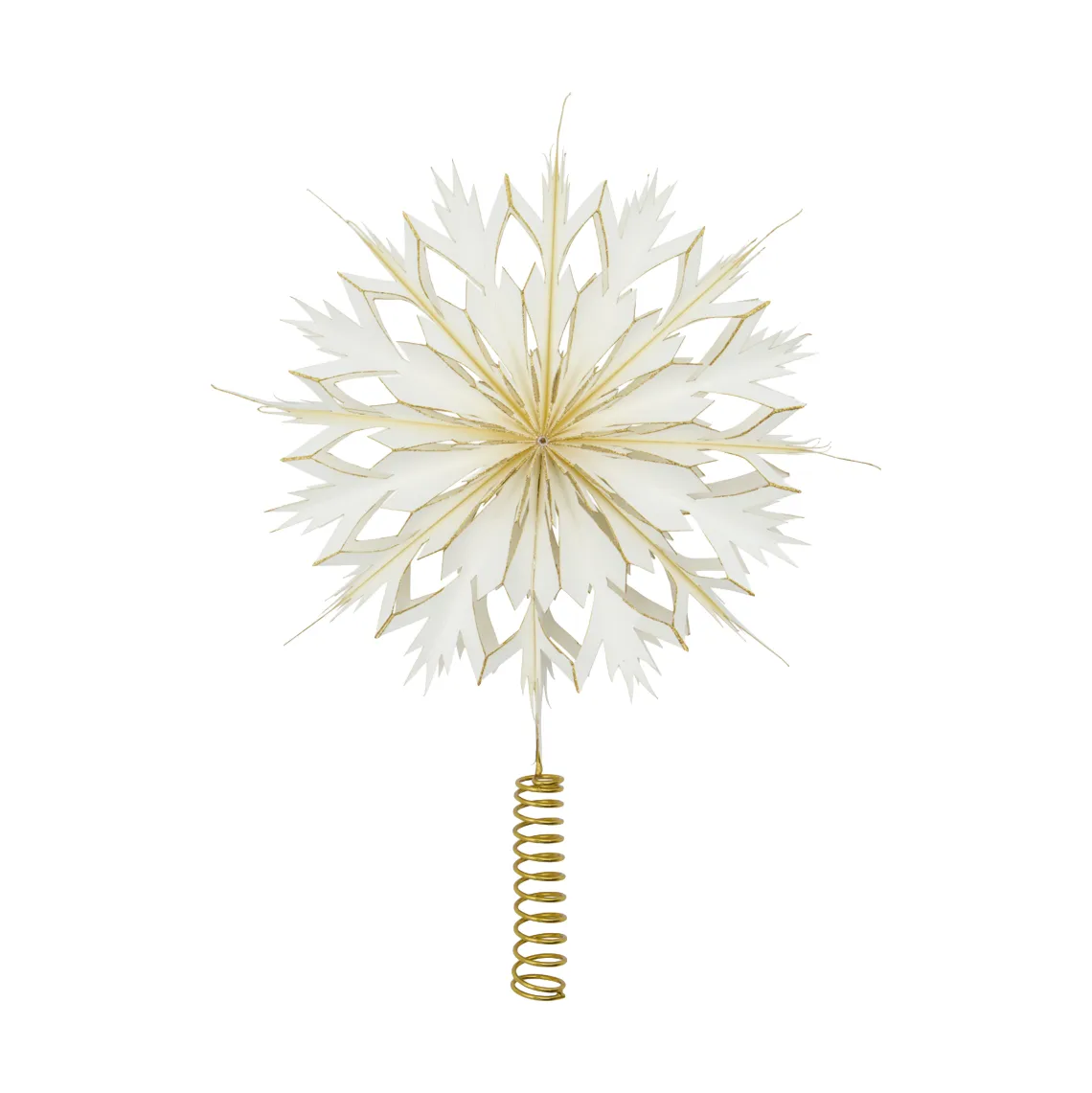 House Doctor Alsta topstjerne Hvid-guldægtig