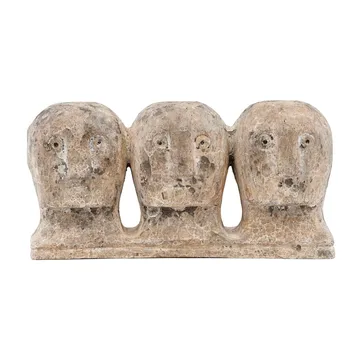 Ancient head dekoration - Gråbrun - House Doctor