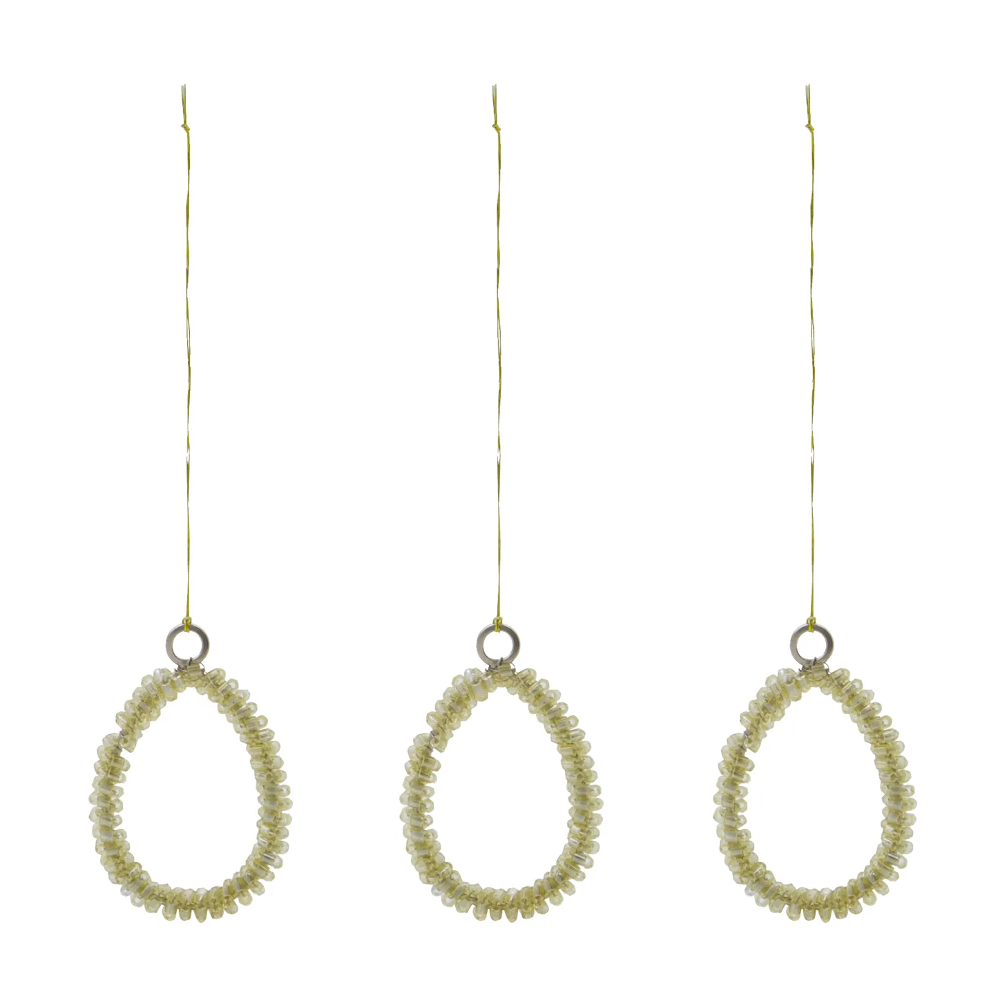 Beads påskehæng 3 pak, Champagne House Doctor