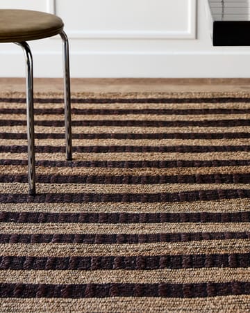 Block måtte brun-natur - 160 x 230 cm - House Doctor