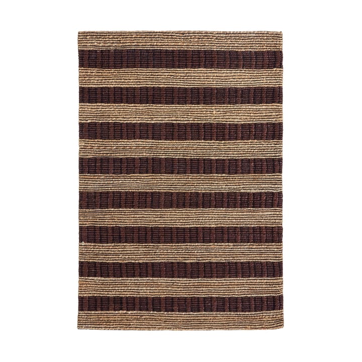 Block måtte brun-natur - 85 x 130 cm - House Doctor