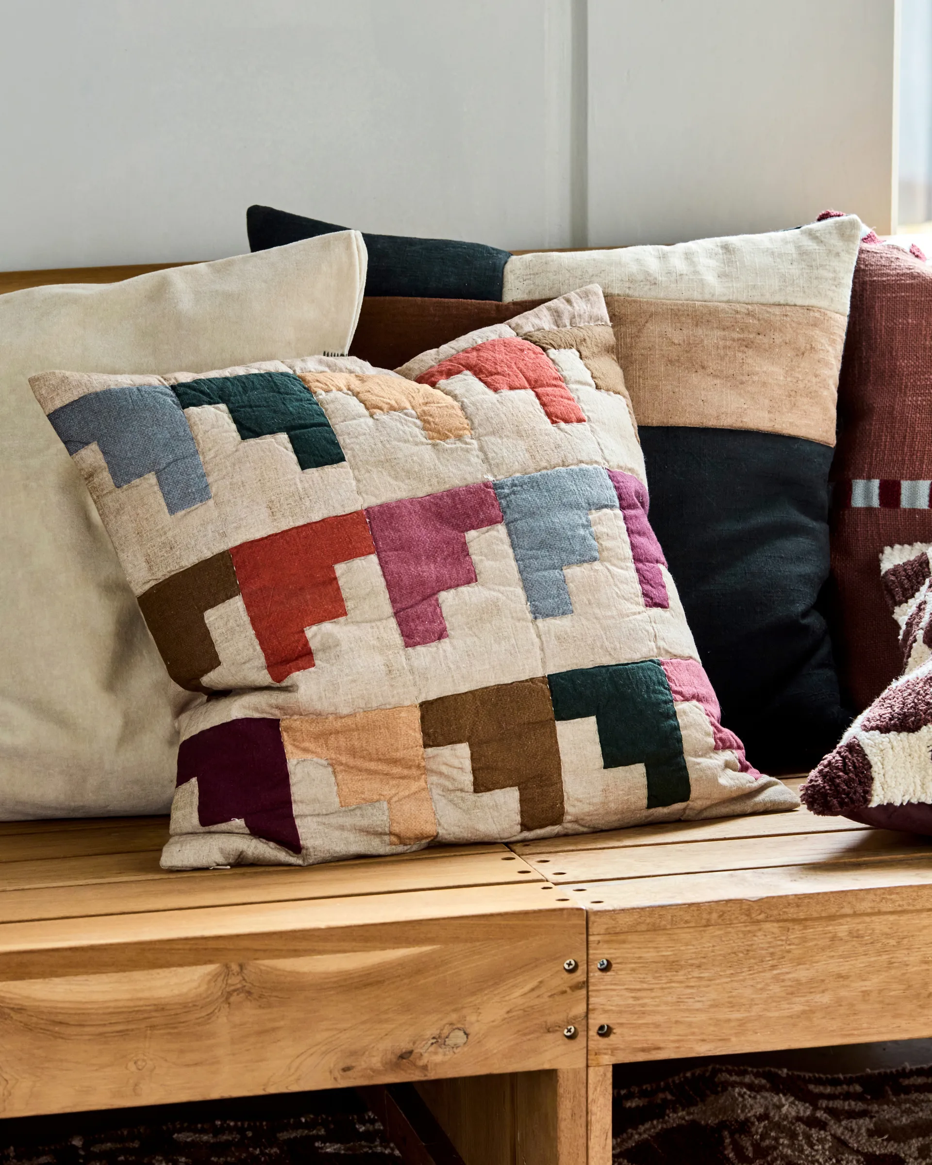 Block pudebetræk 50x50 cm, Multi House Doctor