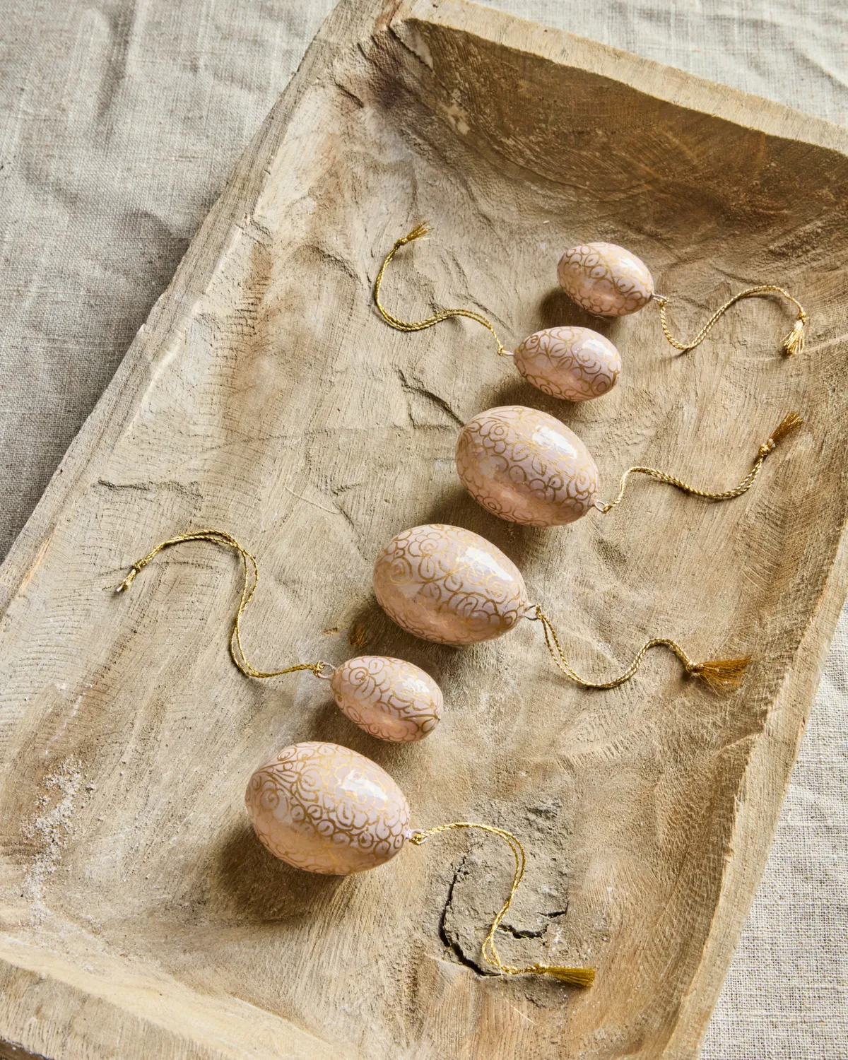 Bloom påskeæg 6 dele, Lyserød House Doctor