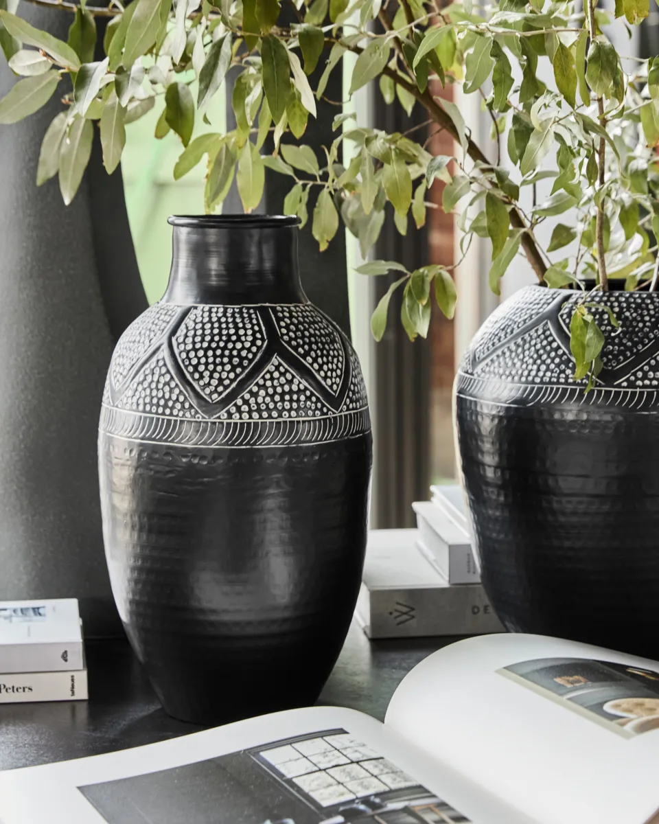 Bloss vase 38 cm, Sort House Doctor