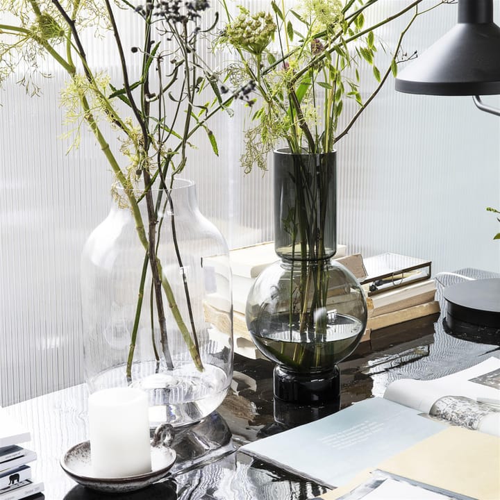 Boble vase 35 cm - grå - House Doctor