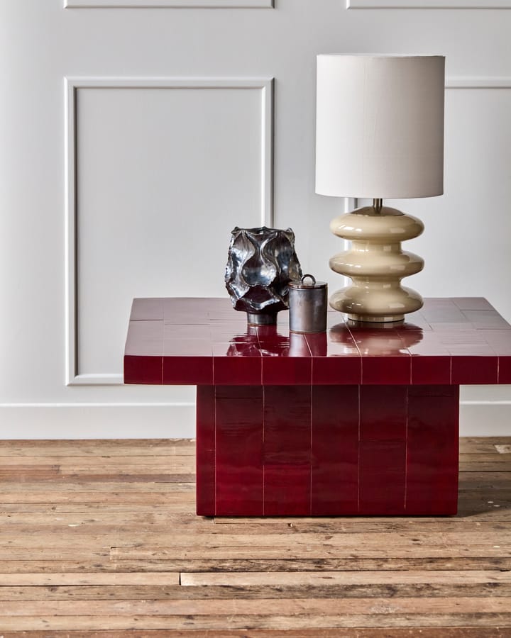 Brick sofabord 100x100x44 cm, Rød House Doctor