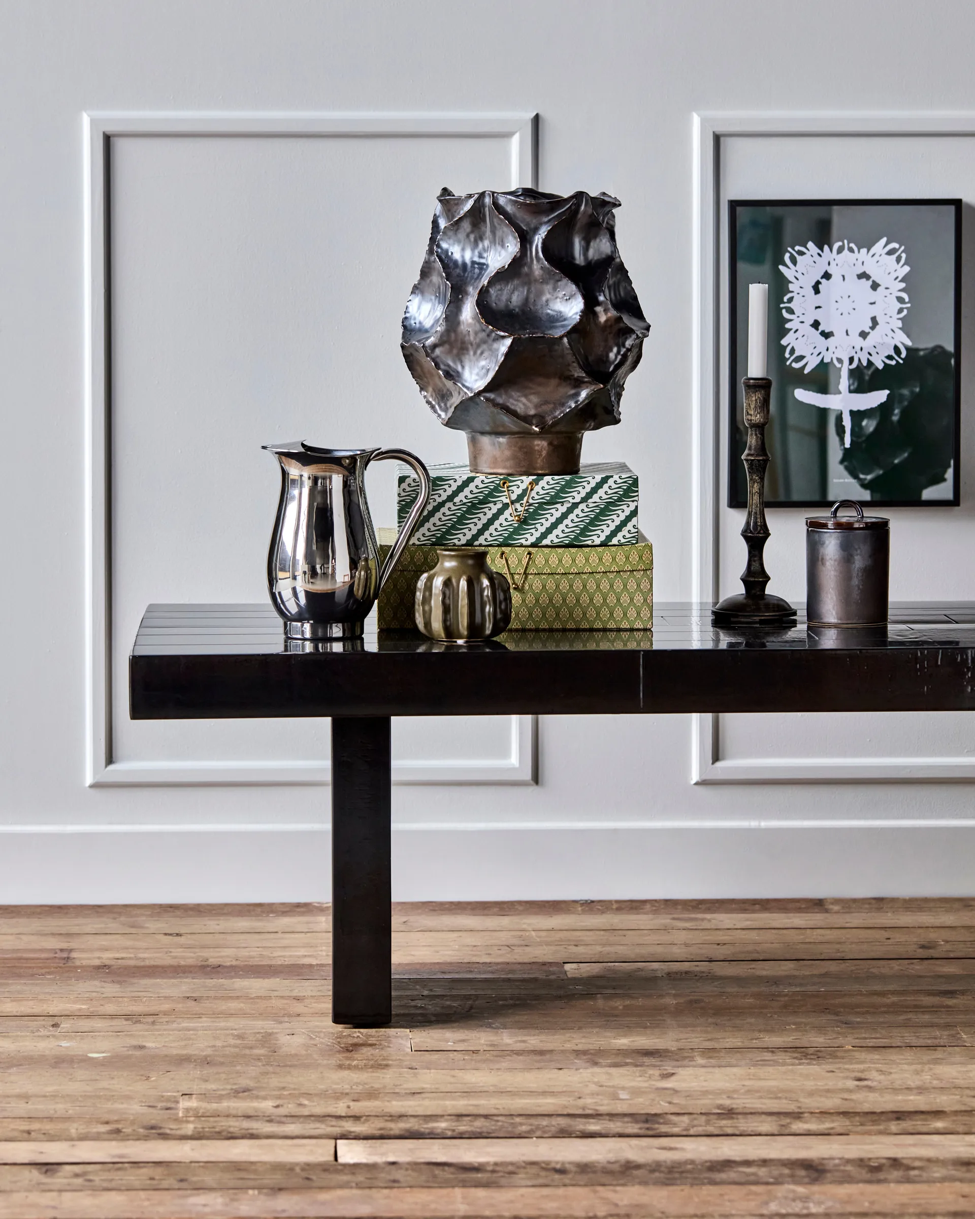 Brick sofabord 150x60x44 cm, Sort House Doctor