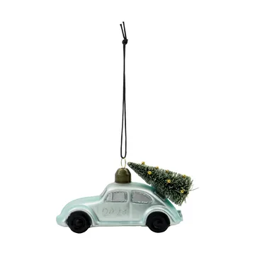 Car juletræspynt - Lyseblå, 2026 - House Doctor