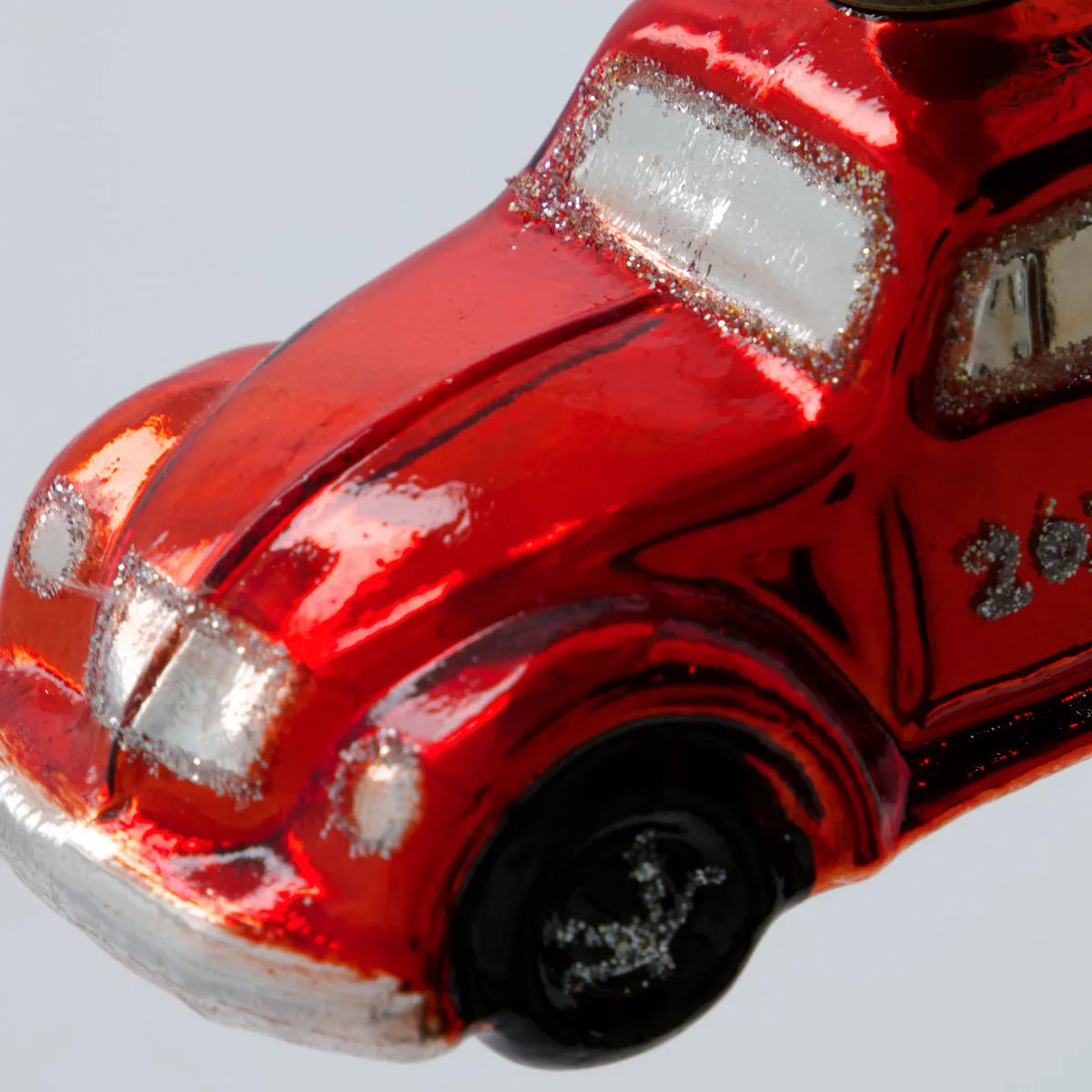 Car juletræspynt, Rød House Doctor
