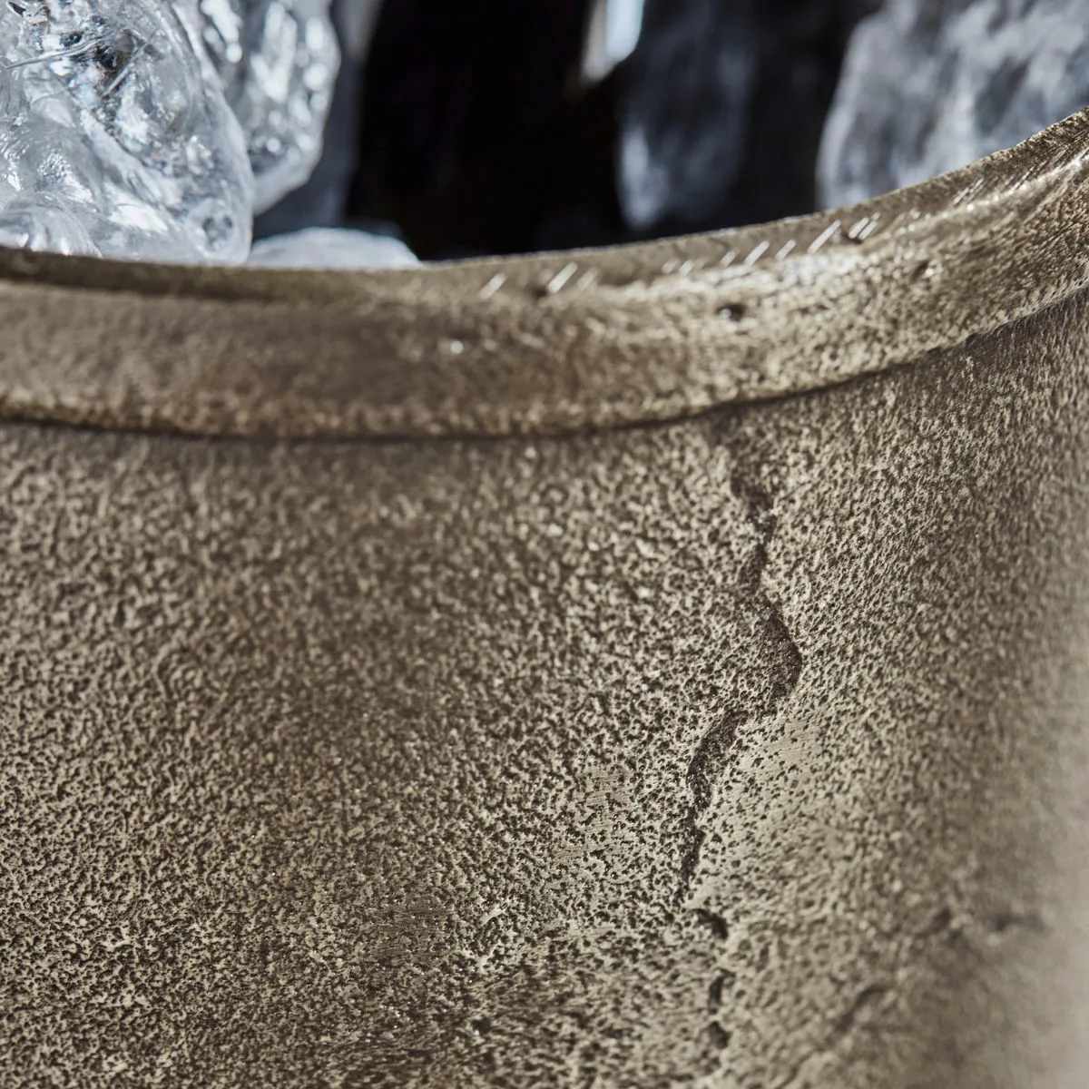 Champtub vinkøler Ø17 cm, Antik messing House Doctor