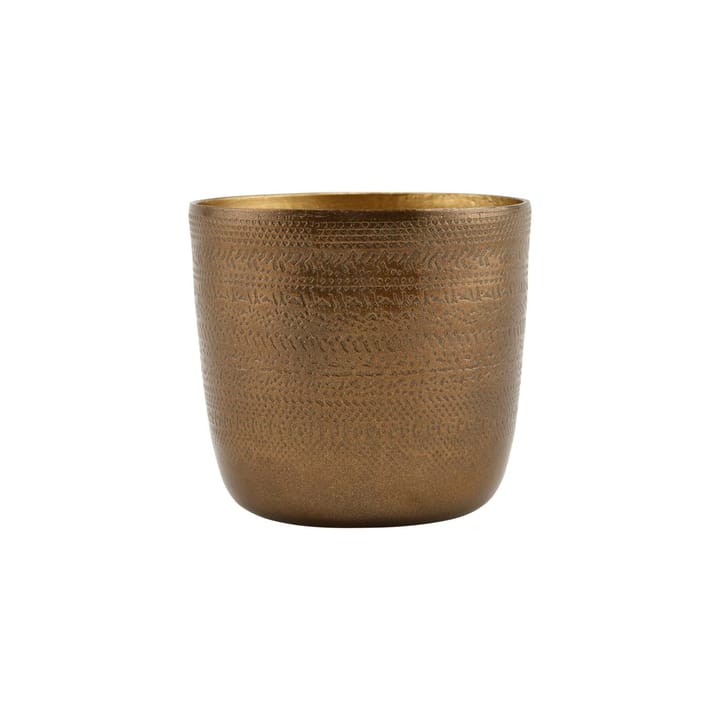 Chappra krukke Ø9,5 cm, Antik messing House Doctor