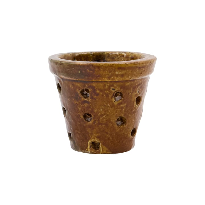 Chau fyrfadsstage 9 cm - Mørkebrun - House Doctor